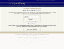 Tablet Screenshot of login.proxy.uwec.edu